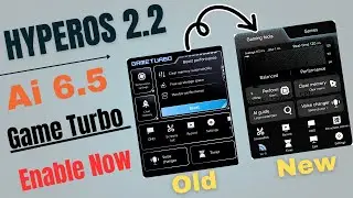 OMG HyperOS 2.2 Ai 6.5 Game Turbo With Ai Tools, Enable Now in Any Redmi, Xiaomi, POCO Device's 