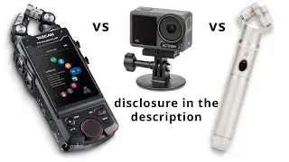 Tabla Microphone-Test with Rode NT4 (NT5/6 similar) vs Tascam Portacapture X8 vs DJI Osmo Action 3