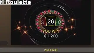 From 50&euro; to 1576&euro; at AUTO ROULETTE LA PARTAGE, EVOLUTION GAMING
