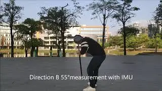 4 directions test of K5 IMU, Kolida GNSS, Professional survey equipment manufacturer