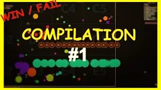 AGARIO ☆ Win / Fail Compilation #1