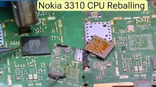 How to Reball CPU on Nokia 3310 | IC Reballing Repair Guide for Dead Phone Fix 2025