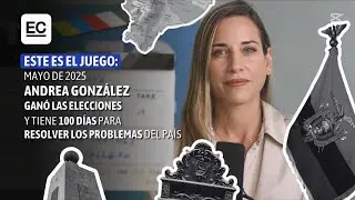 Andrea González, candidata presidencial de #Ecuador, en entrevista con EL COMERCIO
