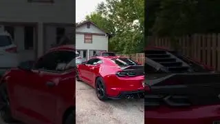 Red wrap Camaro SS  #camaro #chevrolet #drift