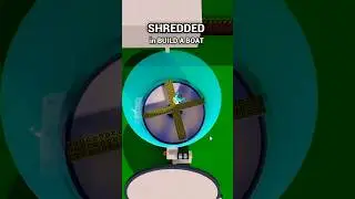 Getting SHREDDED in Roblox Build a Boat for Treasure #roblox #buildaboat #babft