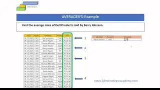 MS Excel AverageIfs