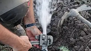 Hay que controlar la fuga para no tener pérdida de agua.😉👍
