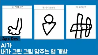 내가 그림을 그리면 너(AI)는 내가 그린 그림을 맞춰라