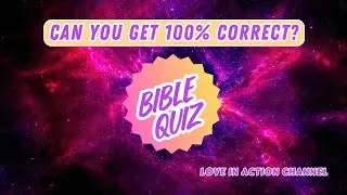 25 BIBLE TRIVIA QUESTIONS - How Many Can You Get Right?