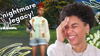 Starting the *nightmare legacy challenge* in The Sims 4! (Part 1)