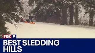 Best Twin Cities sledding hills, skating spots