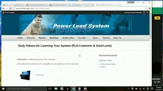 Power Lead System | Training March 23 2016