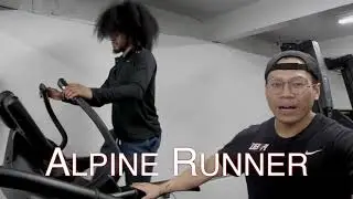 Using the True Fitness Alpine Runner with Coaches Mike and Steve at Different Breed Sports Academy