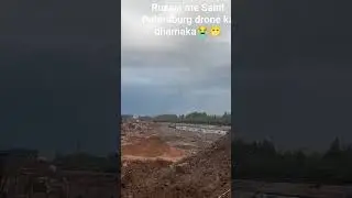 russia ka Saint Petersburg plant gas pipe line ka ukrain ka aadmi drone se dhamaka karta huaa,😁😭😁