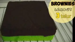 Brownies kukus coklat pandan lembut ekonomis | takaran sendok