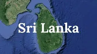 GEOGRAPHY OF SRI LANKA in 1 minute 🗺️