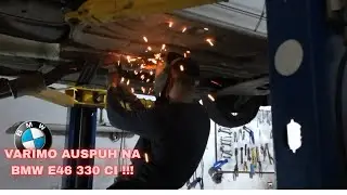 FARBAMO VITU, VARIMO AUSPUH NA BMW! - ZIVOT U GARAZI!