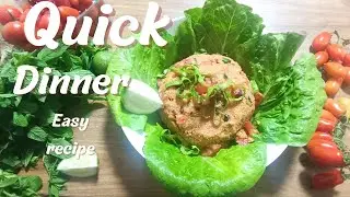 quick dinner ideas, quick dinner recipes,  Red beans bulgur easy vegetarian food recipes for dinner