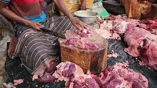 Fresh Tasty Beef Process।। Cow🍖 Meat Cutting #meatlovers #tasty #skills  #cowmeat #cuttingskills 