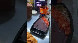 Montando barca de a&ccedil;a&iacute; 😋   #a&ccedil;a&iacute; #a&ccedil;ai