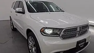 2017 Dodge Durango Citadel Anodized Platinum Vice White Tri-coat Pearl Used. walk around for sale in