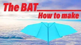 How to Make a Paper Plane Fly Like a Bat | Flying Paper Plane Like Bat