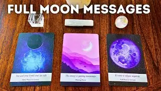 Messages for This Full Moon in Pisces🌝Pick a Card❤️