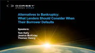 Webinar Playback: Alternatives to Bankruptcy