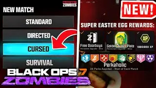 TREYARCH REVEALED HUGE BO7 ZOMBIES CHANGES: SUPER EASTER EGG, NEW HUD, CURSED MODE NEWS!