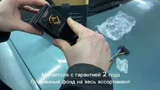Распаковка, внешний обзор DL Audio Barracuda HALF-DSP Head Unit
