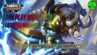 Mobile Legends: Highlights featuring Minotaur the Jumping Angry Brown Cow | EU Server