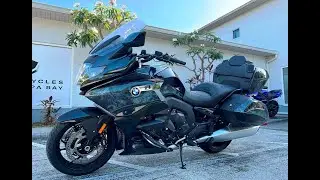 2022 BMW K 1600 B Grand America 719 Midnight in Meteoric Dust Metallic at Euro Cycles of Tampa Bay