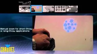 Chauvet Gobo Zoom projector LED