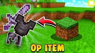 Minecraft But Dirt Drop OP Item