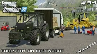 Getting ready for a HUGE PROJECT $$$ | Forestry on ERLENGRAT | Farming Simulator 22 | Episode 34