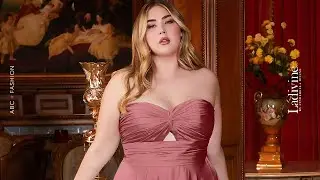 Elegance for Every Occasion | Plus Size Satin Strapless Keyhole Gown by Ladivine 🌟