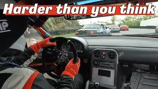 Actual (not glamorous) weekend racing Miatas on a budget