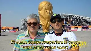 Entrevue avec quelques supporteurs au stade 974