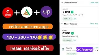 Create Airtel Payment Bank, AngelOne and Upstox and get 120+200+170 instant cashback #instantcash