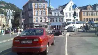 Busride in Bergen centrum 2006