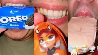 ASMR | FOOD AND SWEETS COLLECTION FAZZA EATING #asmr #fazza #eating #foodcollection