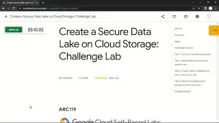 Create a Secure Data Lake on Cloud Storage: Challenge Lab | ARC119 | Solution