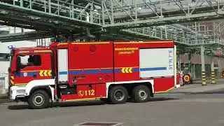Einsatzfahren Chempark [Blaulicht_Leverkusen]