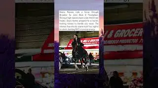 Keanu Reeves Rides a Horse Through Brooklyn in John Wick 3