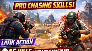 PRO Chasing Skills 😱 Livik Rush Gameplay | PUBG Mobile