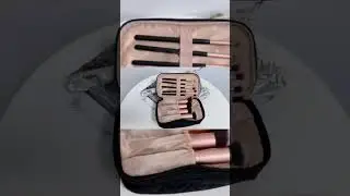 Relavel Small 2 Layer Travel Makeup Bag