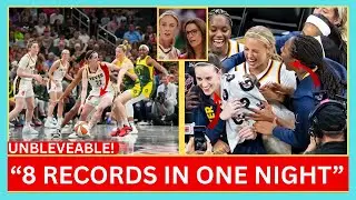 UNREAL! Caitlin Clark SHATTERS 8 RECORDS as Liberty Get DESTROYED 😱🔥