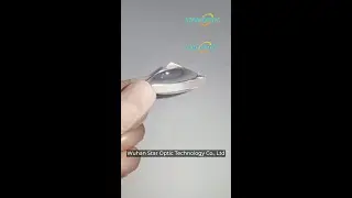 convex spherical-axicon lens , laser beam shaping