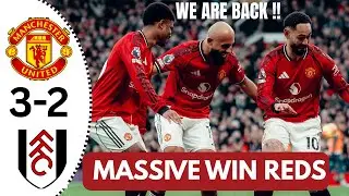 THIS IS MANCHESTER UNITED DNA!  DONT UNDERRATE THIS PERFORMANCE | United 3&ndash;2 Fulham | Full Analysis 