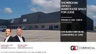 2345 Blairs Ferry Road NE, Cedar Rapids, IA Showroom - Office - Warehouse Space For Lease